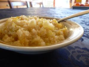 Quinoa porridge or pudding: good for breakfast and dessert